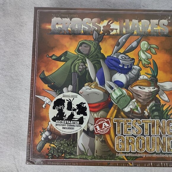 Cross Hares Testing Ground Board Games New, Unopened Original Wrap - Picture 2 of 11